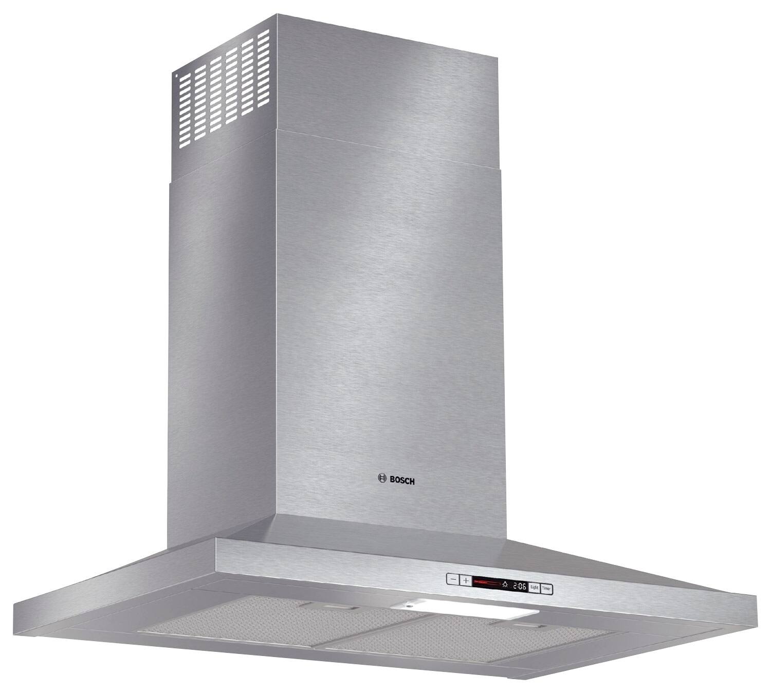 Bosch - 300 Series 30" Convertible Range Hood - Stainless steel - Front_Standard