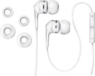 Rocketfish - Fire 3 Earbud Headphones for Apple&#174 iPod&#174, iPhone&#174 and iPad&#174 - White