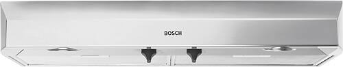 Bosch - 36" Convertible Range Hood - Stainless steel - Front_Standard