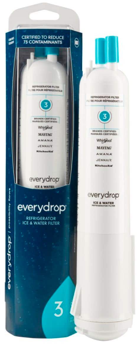 Whirlpool - EveryDrop 3 Ice and Water Filter - White - Front_Zoom