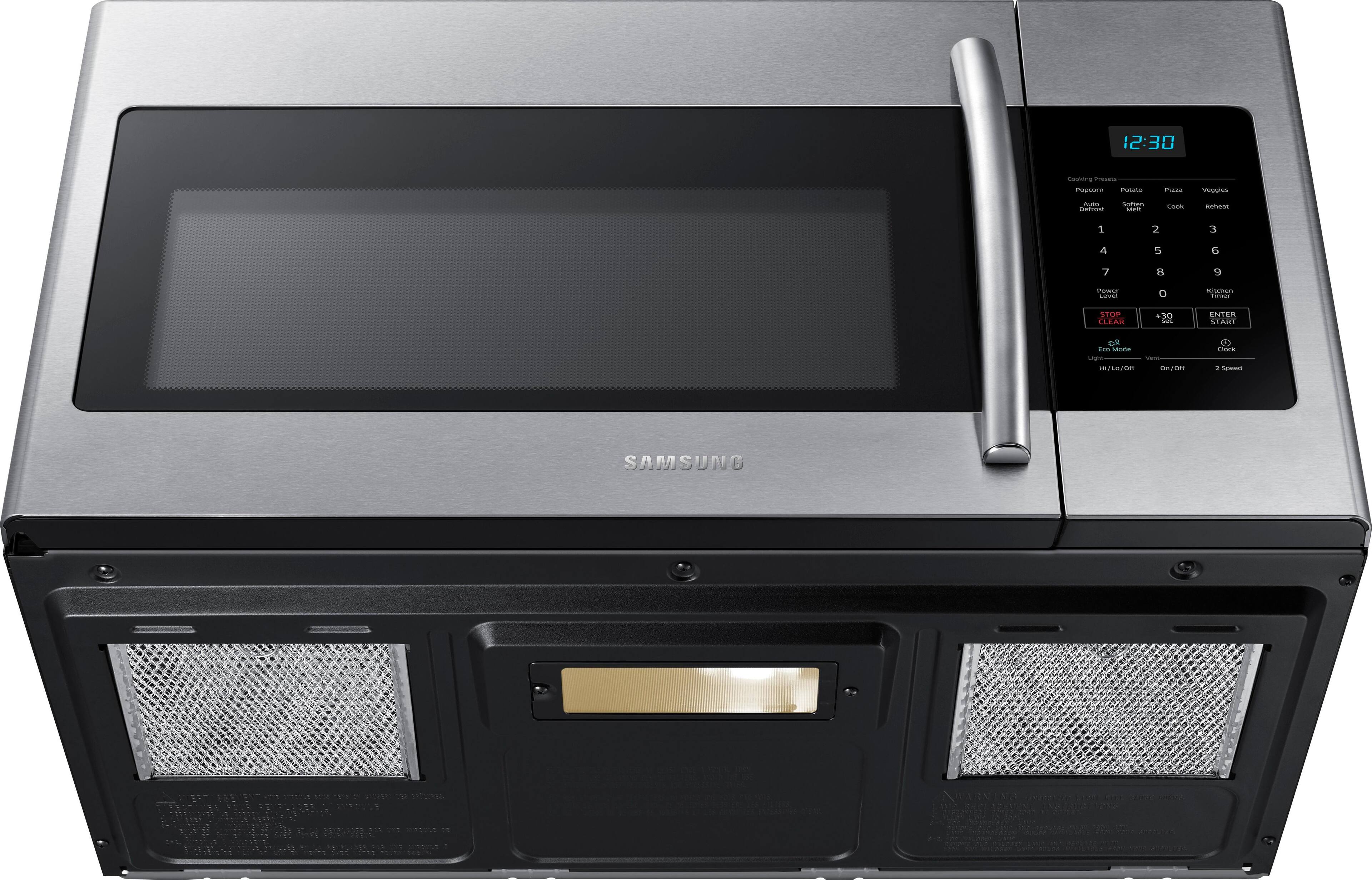 Samsung - 1.6 cu. ft. Over-the-Range Microwave - Fingerprint Resistant Stainless Steel - Alt_View_Standard_14