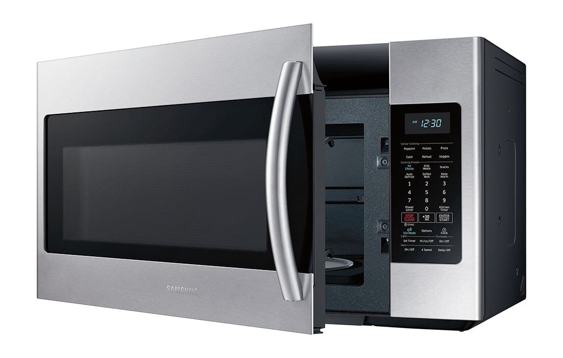 Samsung - 1.8 cu. ft. Over-the-Range Microwave with Sensor Cooking - Fingerprint Resistant Stainless Steel - Alt_View_Standard_13