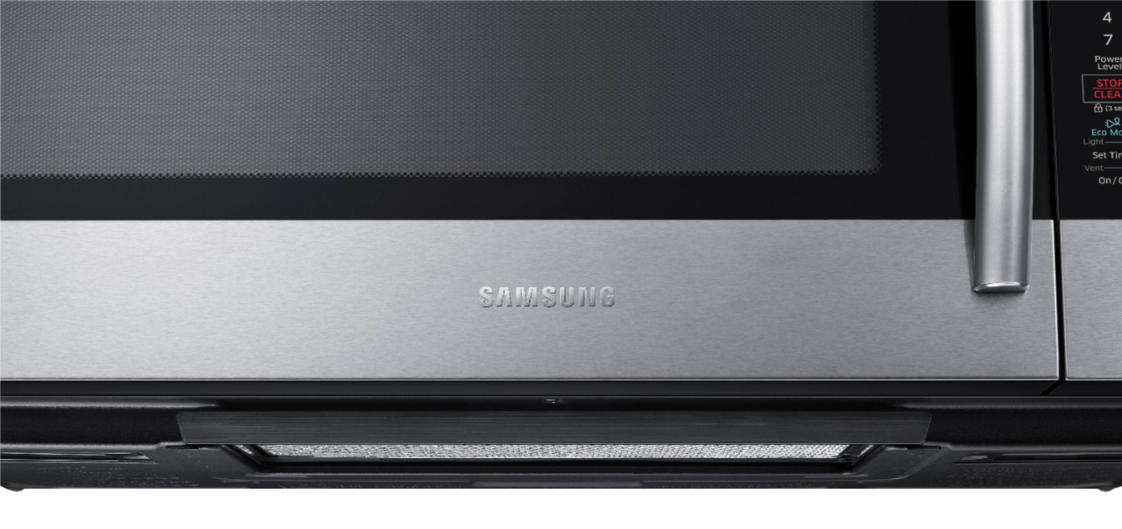 Samsung - 1.8 cu. ft. Over-the-Range Microwave with Sensor Cooking - Fingerprint Resistant Stainless Steel - Alt_View_Standard_19