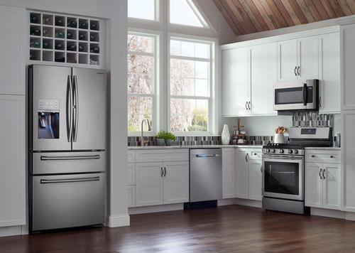 Samsung - 5.8 Cu. Ft. Self-Cleaning Freestanding Gas Convection Range - Stainless steel - Alt_View_Standard_19