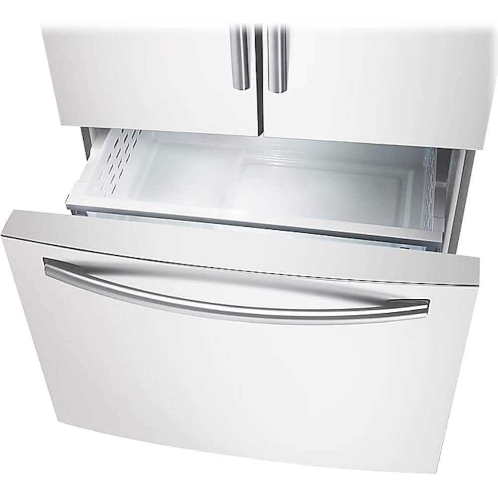 Samsung - 28.1 Cu. Ft. French Door Refrigerator - White - Alt_View_Standard_12