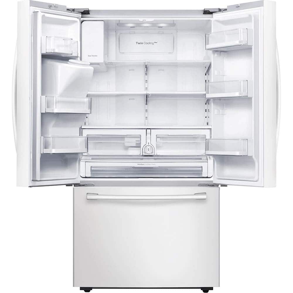 Samsung - 28.1 Cu. Ft. French Door Refrigerator - White - Alt_View_Standard_2