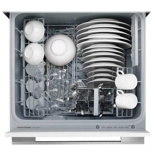 Fisher & Paykel - 24" Built-In Dishwasher - EZKleen stainless steel - Alt_View_Standard_12