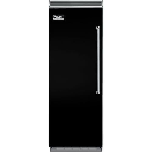 Viking - Professional 5 Series Quiet Cool 15.9 Cu. Ft. Upright Freezer - Black - Front_Standard
