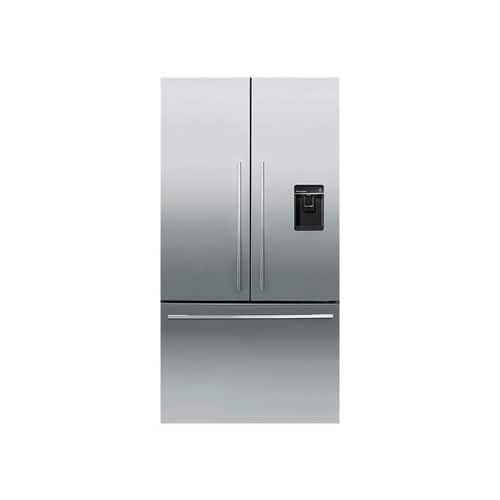 Fisher & Paykel - ActiveSmart 20.1 Cu. Ft. French Door Counter-Depth Refrigerator - EZKleen stainless steel - Front_Standard