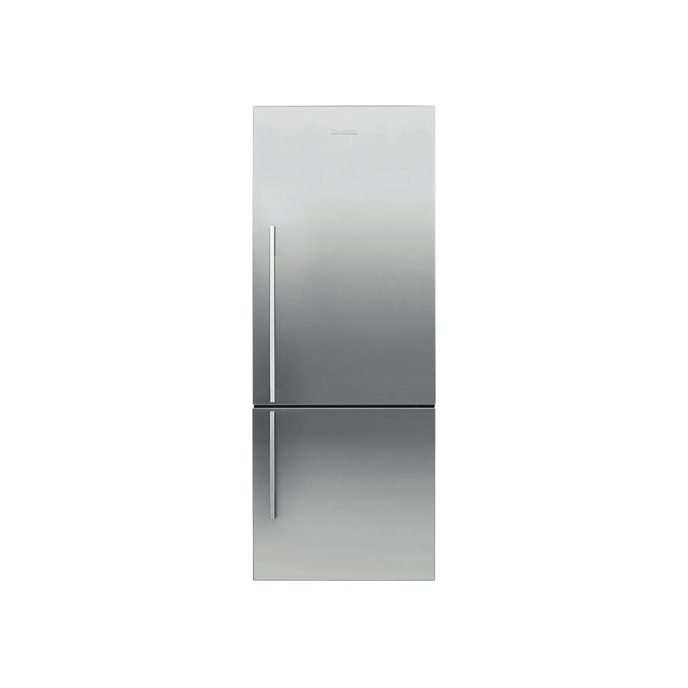 Fisher & Paykel - 13.5 Cu. Ft. Bottom-Freezer Counter-Depth Refrigerator - EZKleen stainless steel - Front_Zoom
