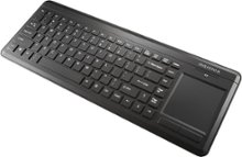 Insignia - Wireless Keyboard with Touchpad - Black