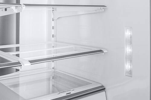 Samsung - 27.8 Cu. Ft. 4-Door French Door Refrigerator with Food ShowCase and Thru-the-Door Ice and Water - Fingerprint Resistant Black Stainless Steel - Alt_View_Standard_15