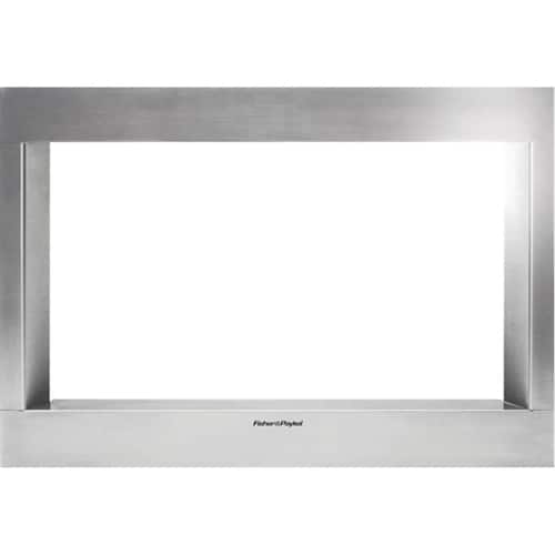 Fisher & Paykel 29.7" Trim Kit for Microwaves Stainless steel at