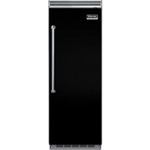 Viking - Professional 5 Series Quiet Cool 17.8 Cu. Ft. Refrigerator - Black - Front_Standard
