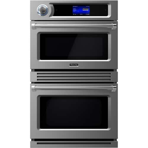 Viking - Professional 30.1" Built-In Double Electric Convection Wall Oven - Stainless steel - Front_Standard