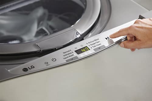 LG - SideKick 1.0 Cu. Ft. 6-Cycle High-Efficiency Pedestal Washer - Graphite Steel - Alt_View_Standard_15