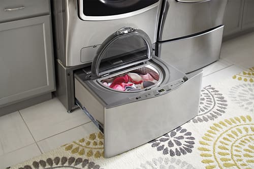 LG - SideKick 1.0 Cu. Ft. 6-Cycle Pedestal Washer - Graphite Steel - Alt_View_Standard_13