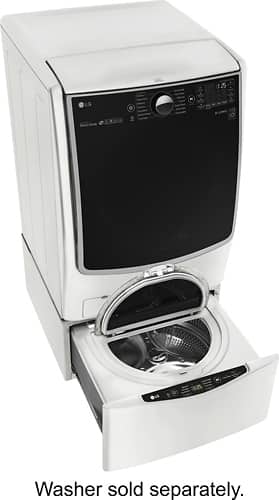 LG - SideKick 1.0 Cu. Ft. 6-Cycle High-Efficiency Pedestal Washer - White - Alt_View_Standard_14