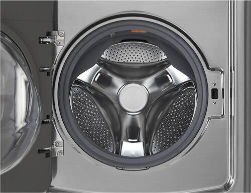 LG - 5.2 Cu. Ft. 14-Cycle Front-Loading Smart Wi-Fi Washer with TurboWash and Steam - Graphite Steel - Alt_View_Standard_4
