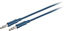 Insignia - 3' 3.5mm Audio Cable - Blue