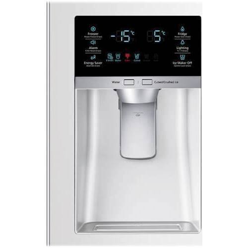Samsung - 22.5 Cu. Ft. French Door Counter-Depth Refrigerator with Cool Select Pantry - White - Alt_View_Standard_4
