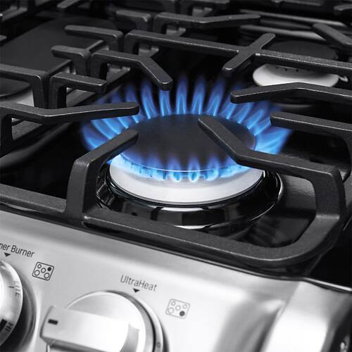 LG 6.9 Cu. Ft. Gas SelfCleaning Freestanding Double Oven Range with