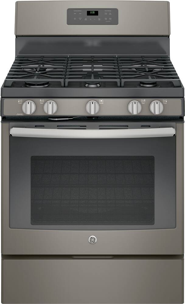 Ge 50 Cu Ft Self Cleaning Freestanding Gas Range Slate At Pacific Sales 5053