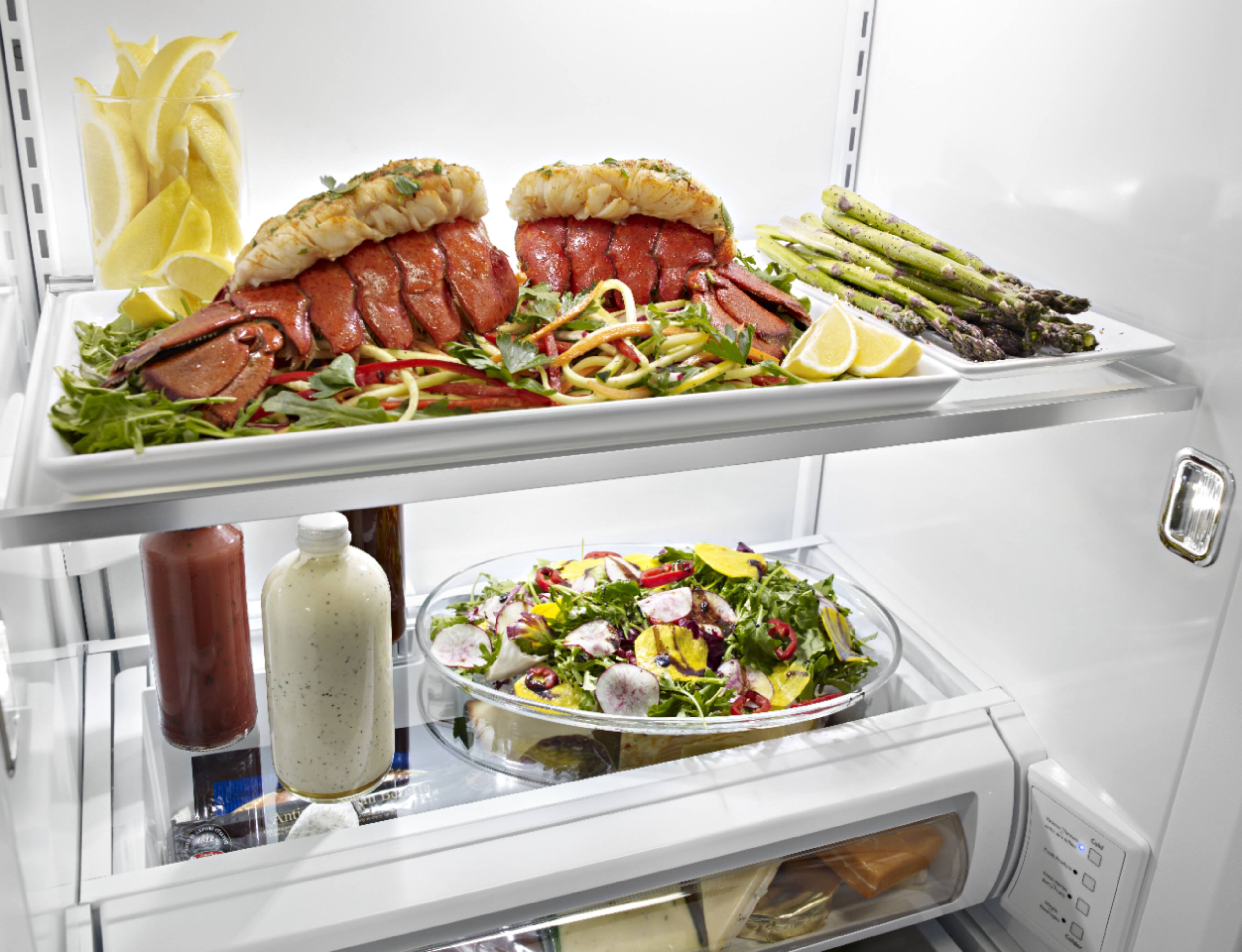 KitchenAid - 25 Cu. Ft. Side-by-Side Built-In Refrigerator - Stainless steel - Alt_View_Standard_12
