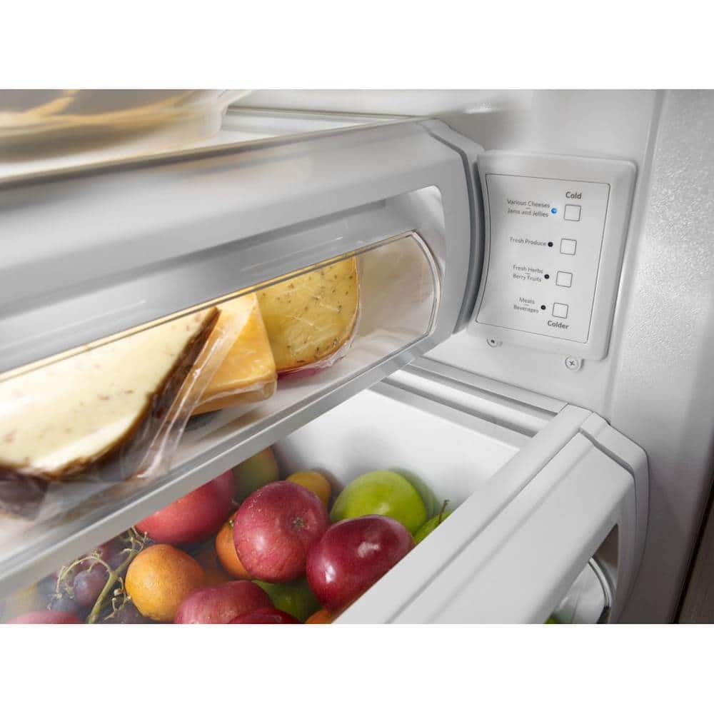 KitchenAid - 25.5 Cu. Ft. Side-by-Side Built-In Refrigerator - White - Alt_View_Standard_12