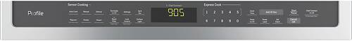 GE - Profile Series 2.1 Cu. Ft. Over-the-Range Microwave with Sensor Cooking - Stainless steel - Alt_View_Standard_1