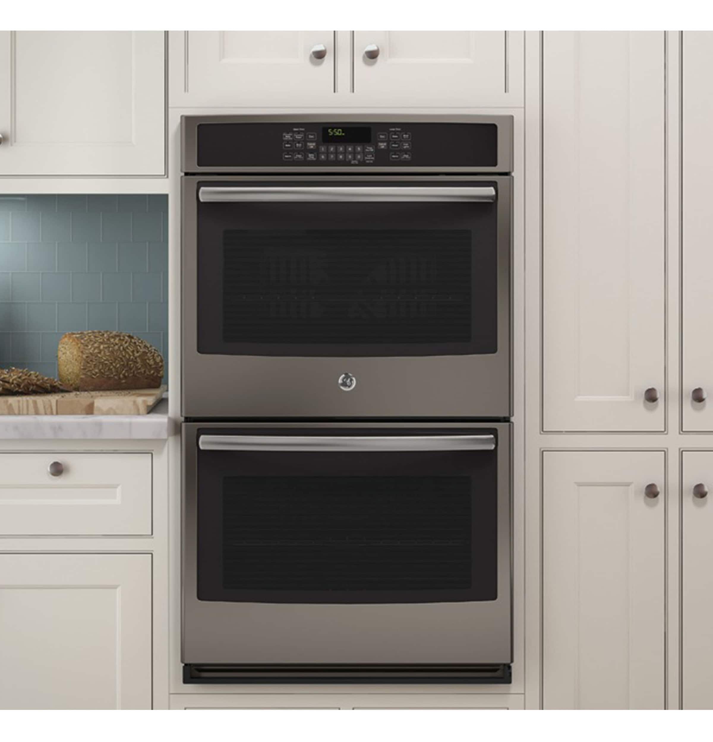 GE - 30" Built-In Double Electric Convection Wall Oven - Slate - Alt_View_Standard_12