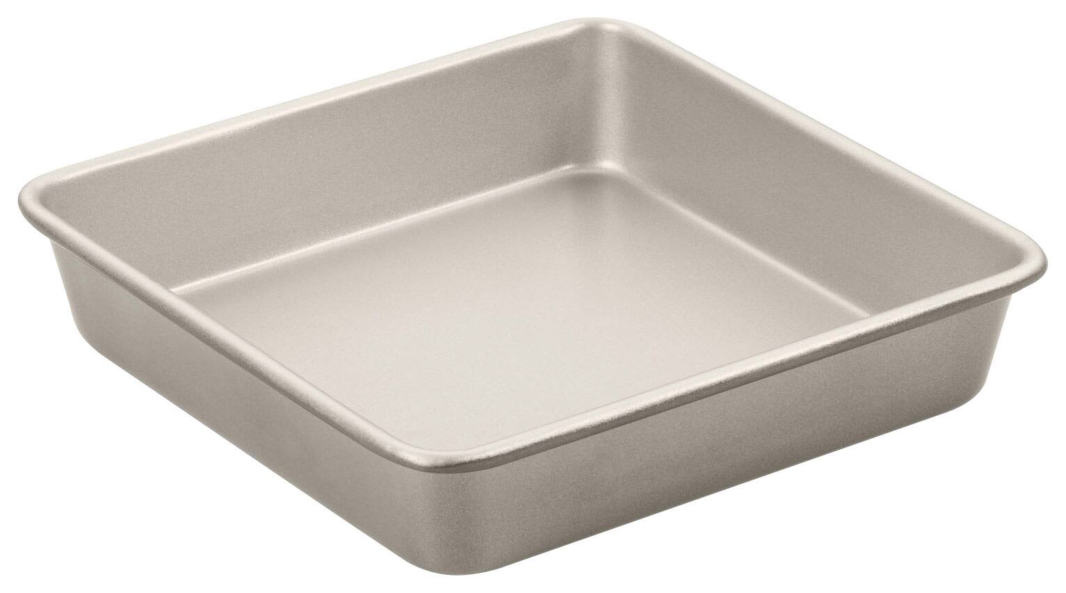 Cuisinart Chef&#39;s Classic 9&#34; Non-Stick Champagne Color Square Cake Pan - AMB-9SCKCH