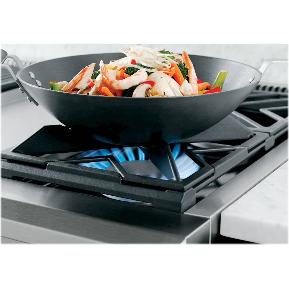 Monogram - 36" Gas Cooktop - Stainless steel - Alt_View_Standard_14