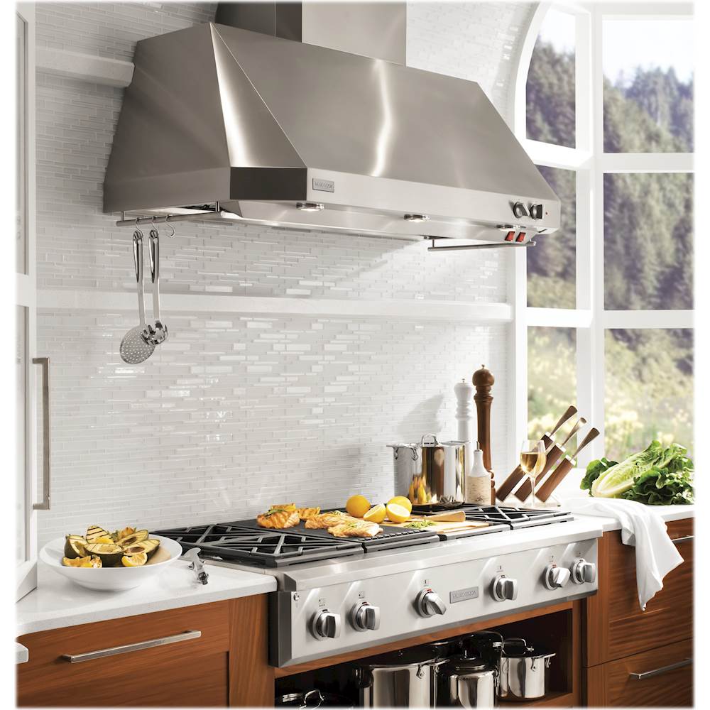 Monogram 48" Externally Vented Range Hood Stainless steel at