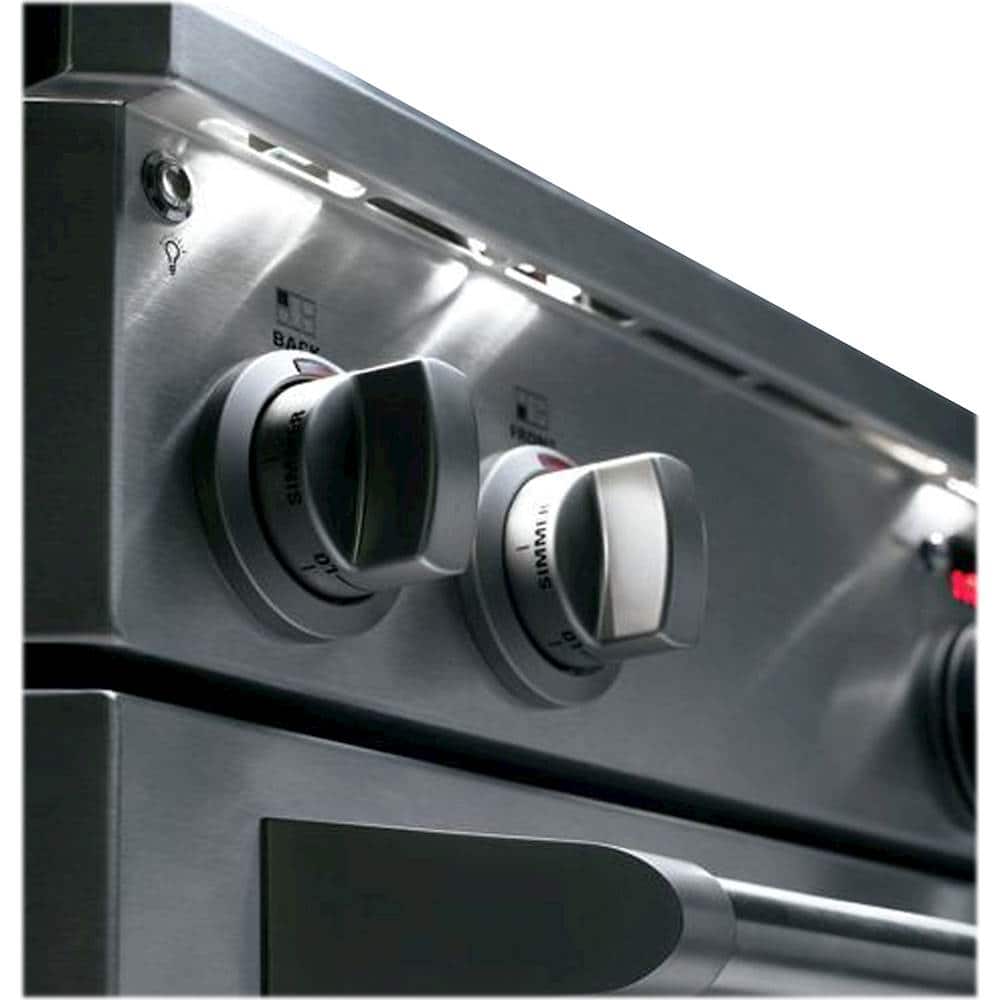 Monogram - 5.7 Cu. Ft. Self-Cleaning Freestanding Gas Convection Range - Stainless steel - Alt_View_Standard_13