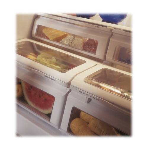 Monogram - 21.3 Cu. Ft. Bottom-Freezer Refrigerator - Stainless steel - Alt_View_Standard_12
