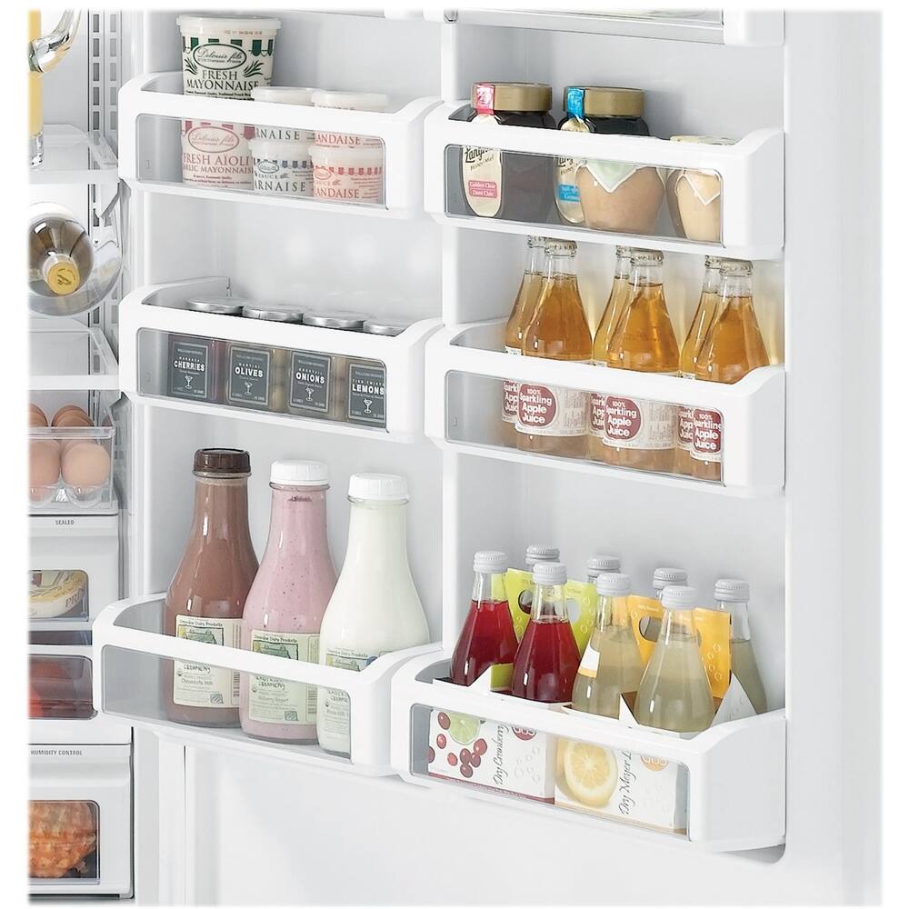 Monogram - 21.3 Cu. Ft. Bottom-Freezer Refrigerator - Stainless steel - Alt_View_Standard_14