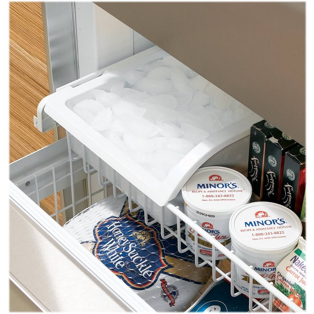 Monogram - 21.3 Cu. Ft. Bottom-Freezer Refrigerator - Stainless steel - Alt_View_Standard_15