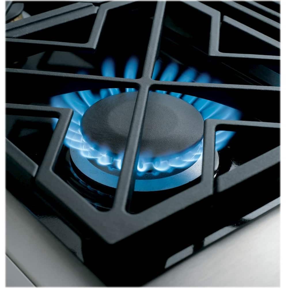 Monogram - 8.9 Cu. Ft. Self-Cleaning Freestanding Double Oven Gas Convection Range - Stainless steel - Alt_View_Standard_13