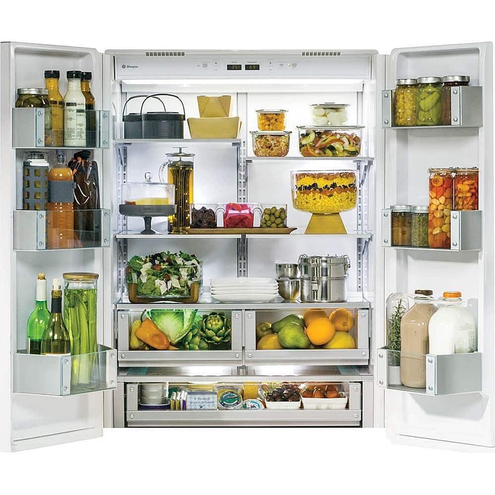 Monogram - 20.6 Cu. Ft. French Door Built-In Refrigerator - Alt_View_Standard_1