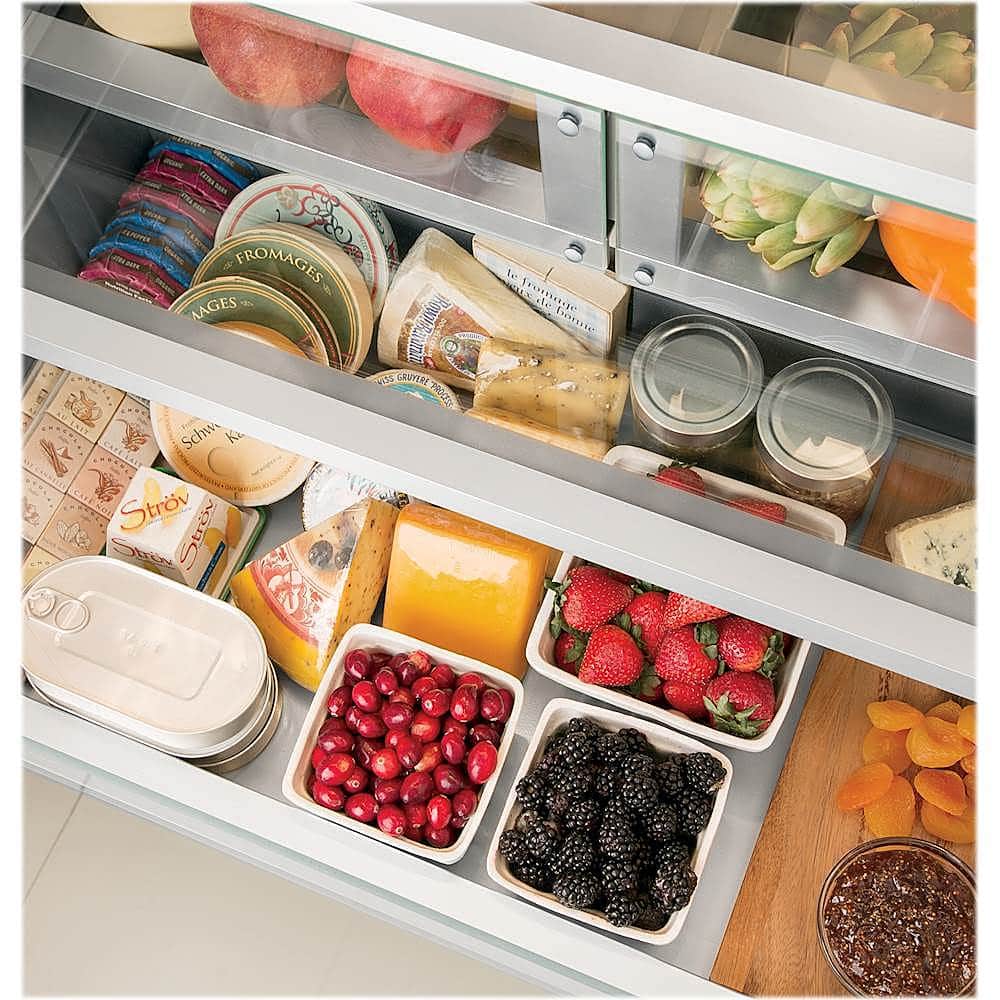 Monogram - 20.6 Cu. Ft. French Door Built-In Refrigerator - Alt_View_Standard_3