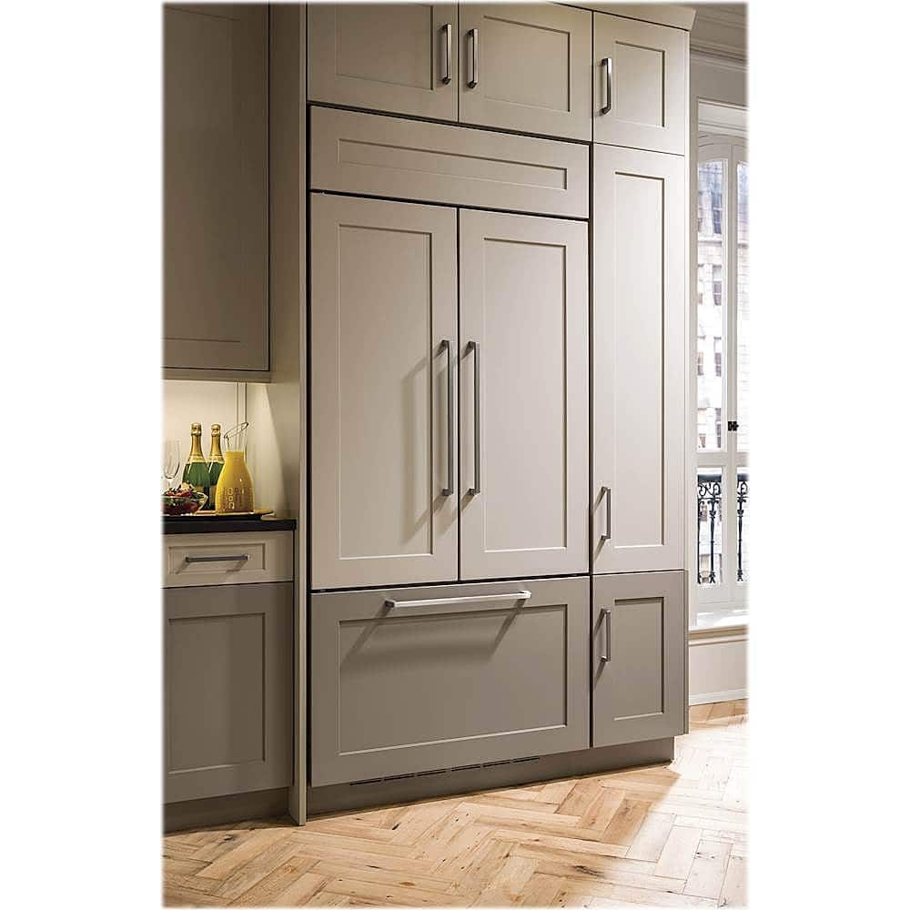 Monogram - 20.6 Cu. Ft. French Door Built-In Refrigerator - Alt_View_Standard_5