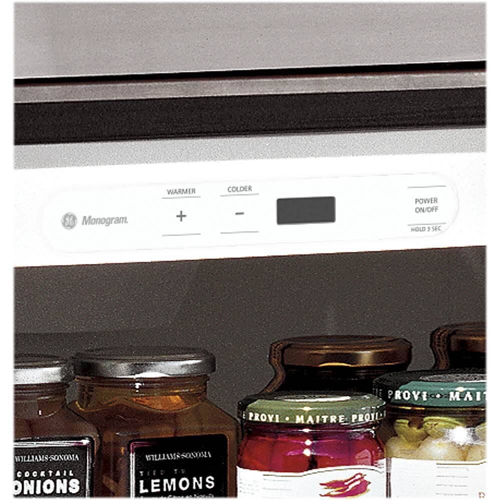 Monogram - 5.4 Cu. Ft. Compact Refrigerator - Stainless steel - Alt_View_Standard_11