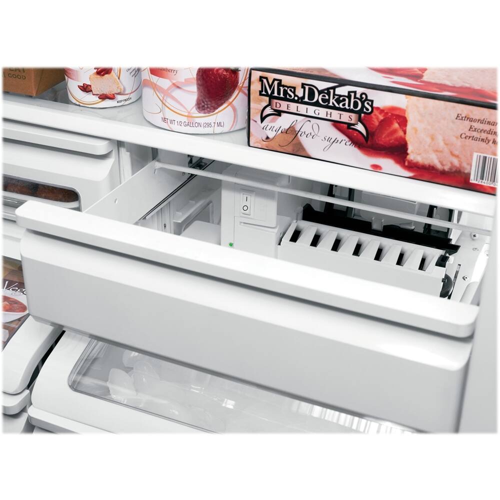 Monogram - 21.9 Cu. Ft. Upright Freezer - Stainless steel - Alt_View_Standard_11