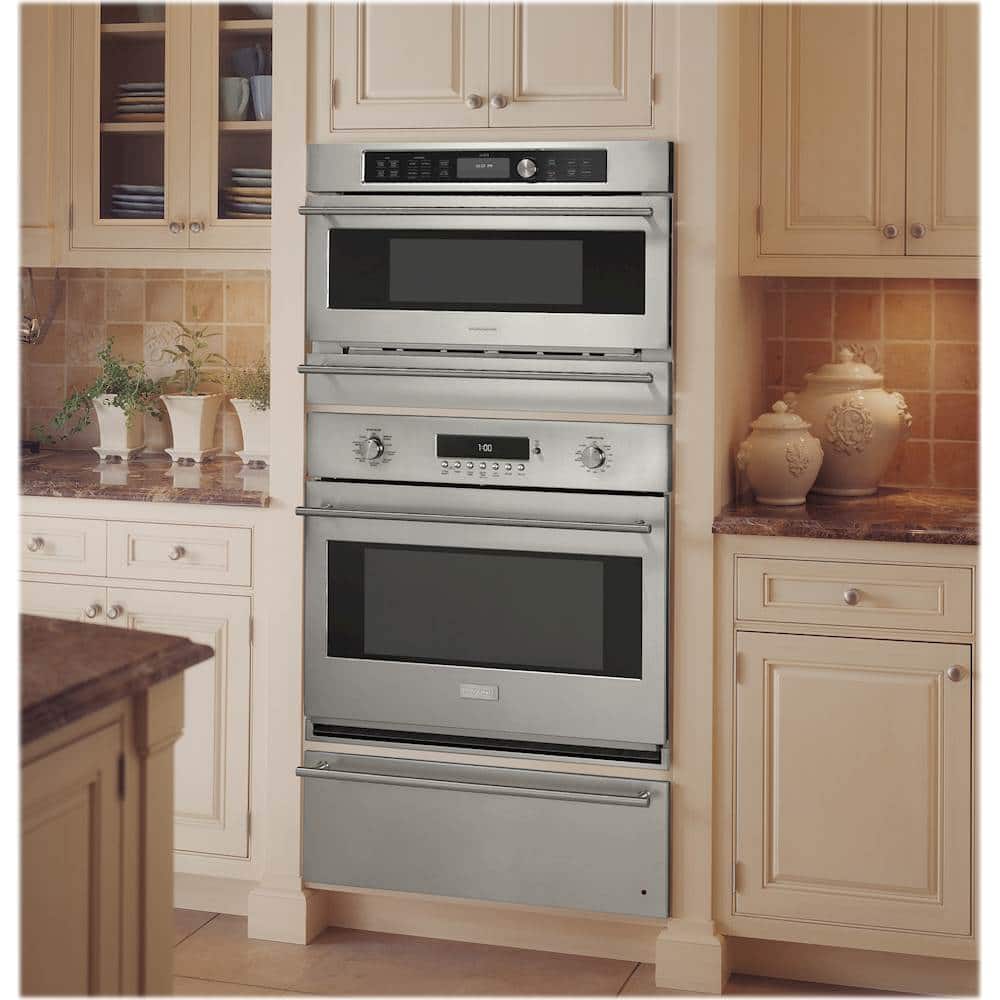 Monogram - 29.8" Built-In Single Electric Convection Wall Oven - Stainless steel - Alt_View_Standard_18