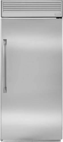 Monogram - 22 Cu. Ft. Refrigerator - Stainless steel - Front_Standard