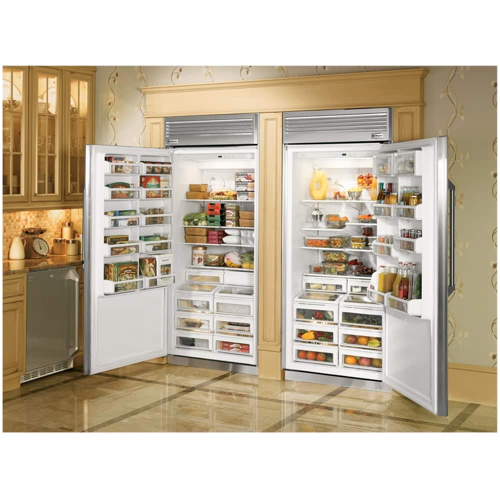 Monogram - 22 Cu. Ft. Refrigerator - Stainless steel - Alt_View_Standard_12