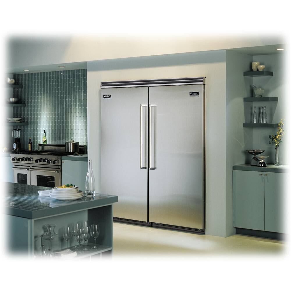 Viking - 60" Grille Kit for Viking Refrigerators and Freezers - Stainless Steel - Alt_View_Standard_11