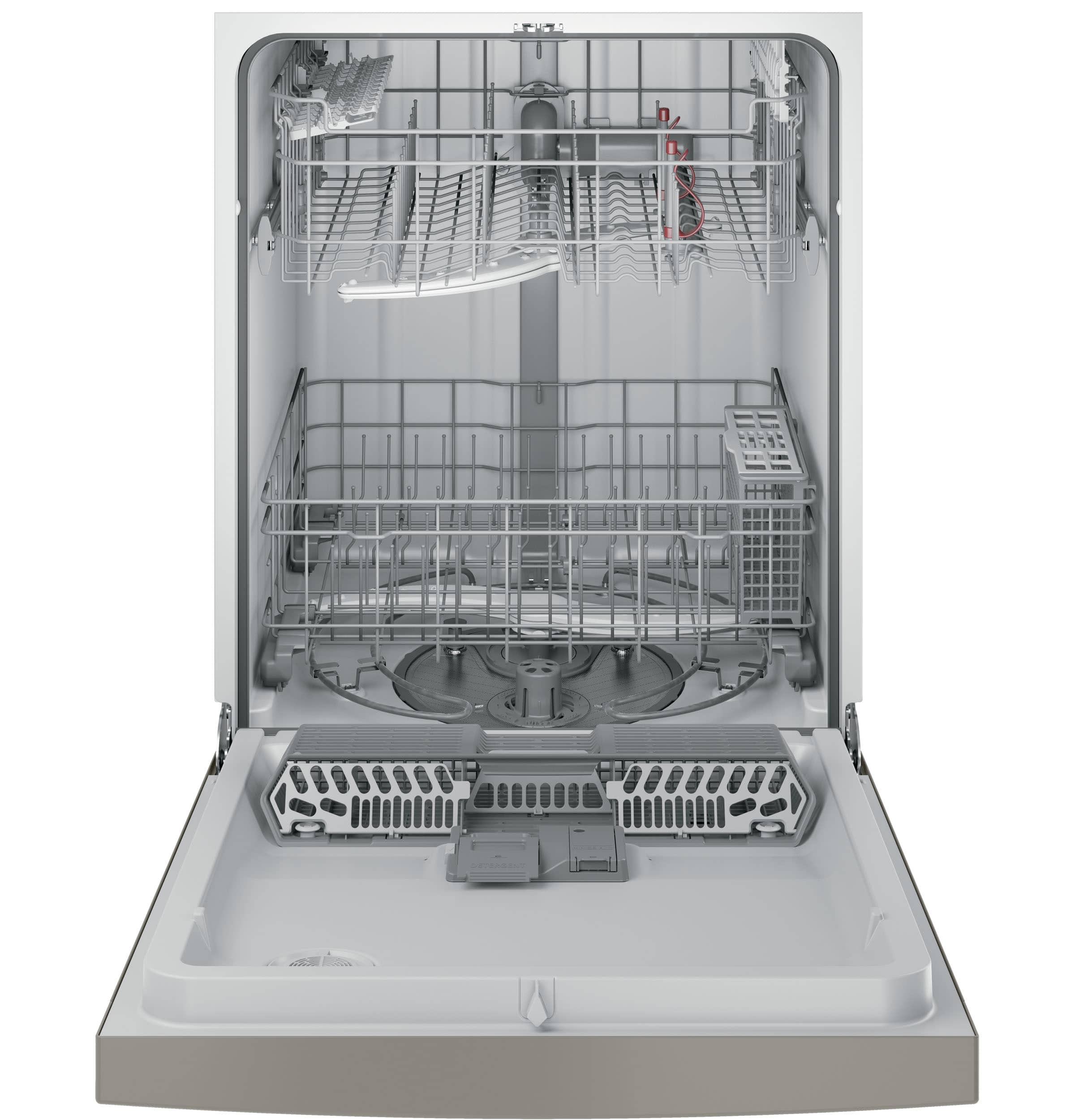GE - 24" Front Control Tall Tub Built-In Dishwasher - Slate - Alt_View_Standard_12