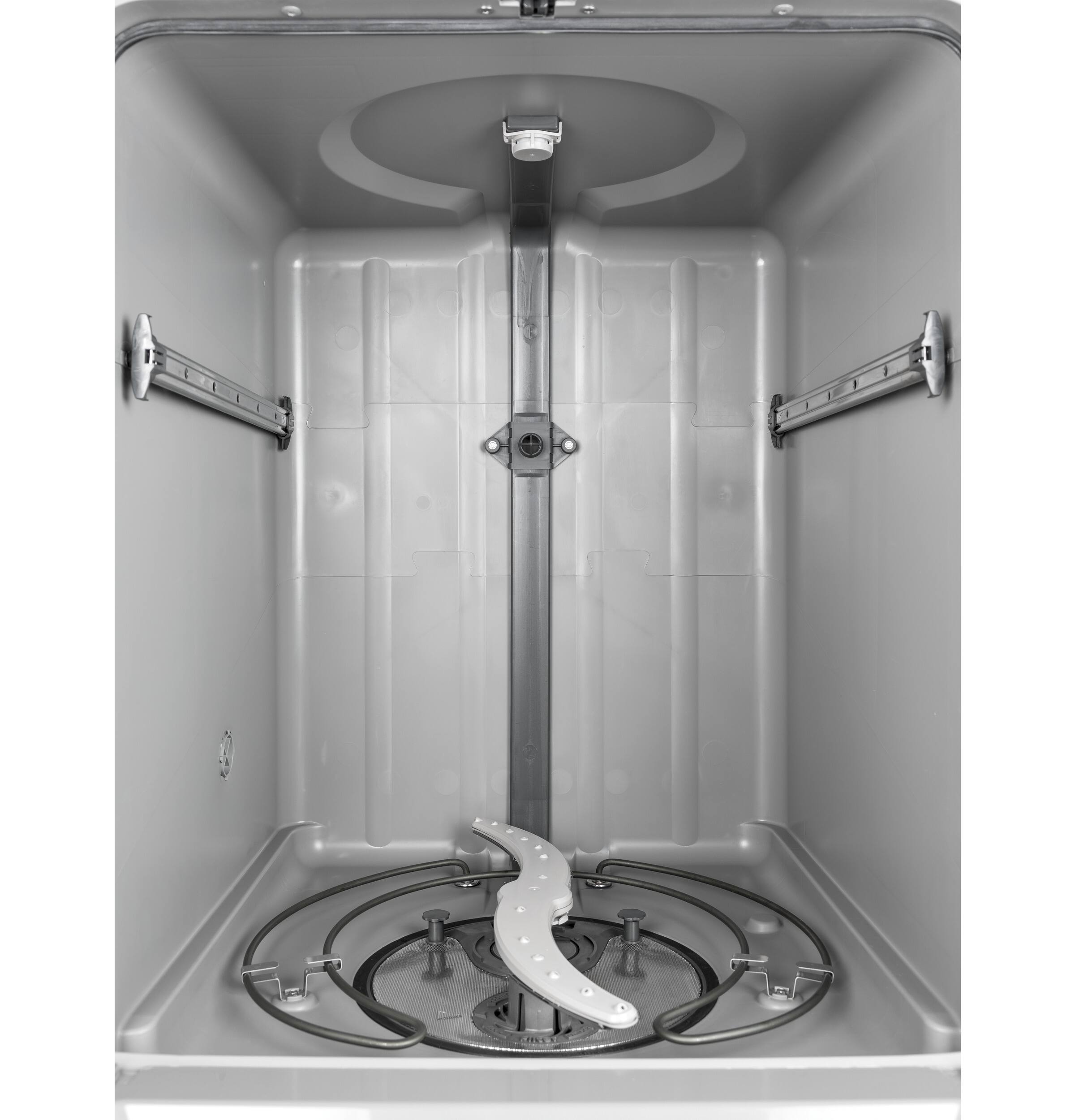 GE - 24" Front Control Tall Tub Built-In Dishwasher - Slate - Alt_View_Standard_1